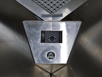 coffret caméra angle ascenseur