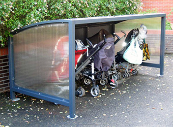 poussettes crèche vidéosurveillance