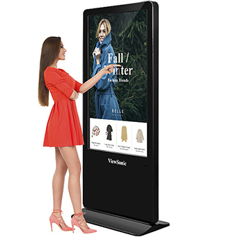 totem publicitaire ciblage genre