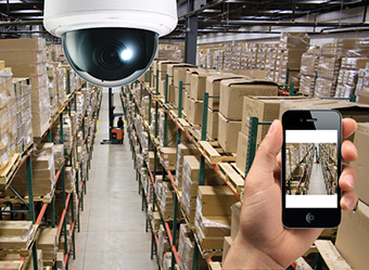 entrepôt vidéosurveillance