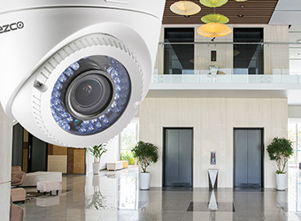 hôtel caméra vidéosurveillance