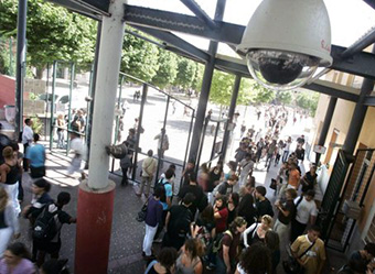 caméra vidéosurveillance lycée