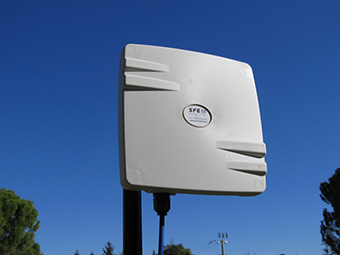 antenne radio vidéosurveillance face