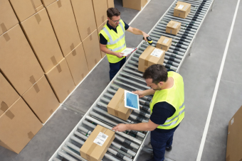 scan colis chaine logistique