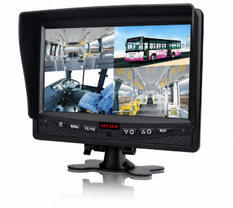 écran vidéosurveillance autocar