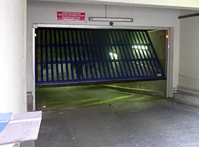 vidéosurveillance entrée parking